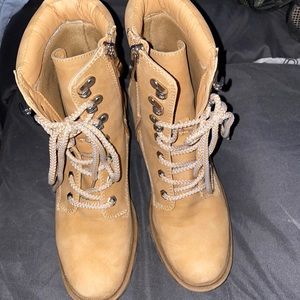 Combat heels. Size 7.5.